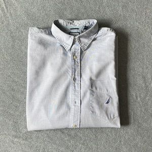 Mens long sleeve striped shirt